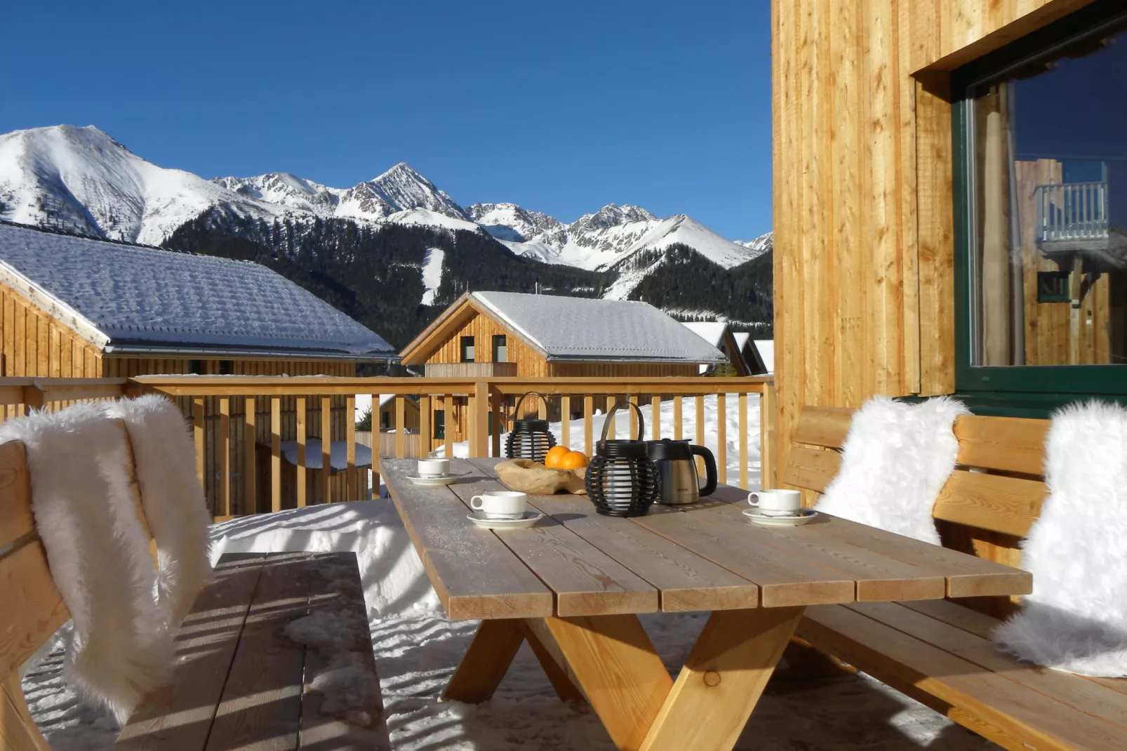 Chalet Edelweiss-Terrasbalkon