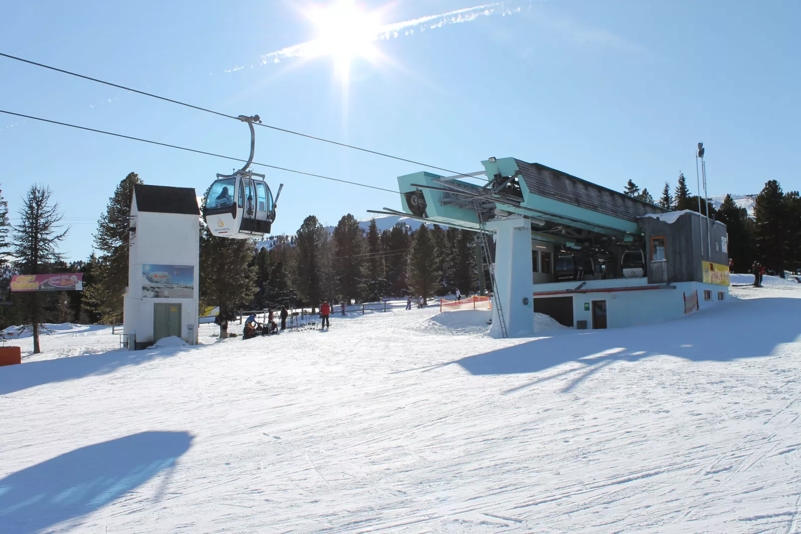 Chalet Edelweiss-Gebied winter 5km