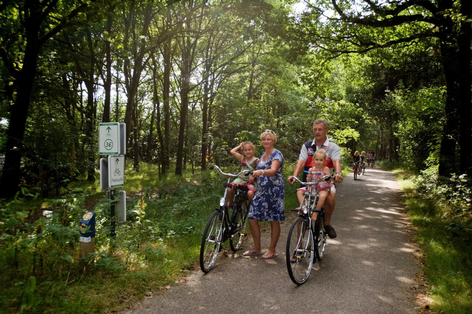 Recreatiepark Duinhoeve 5-Gebieden zomer 1km