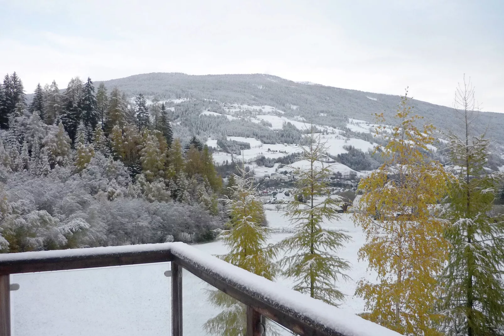 Chalet in Austria-Uitzicht winter