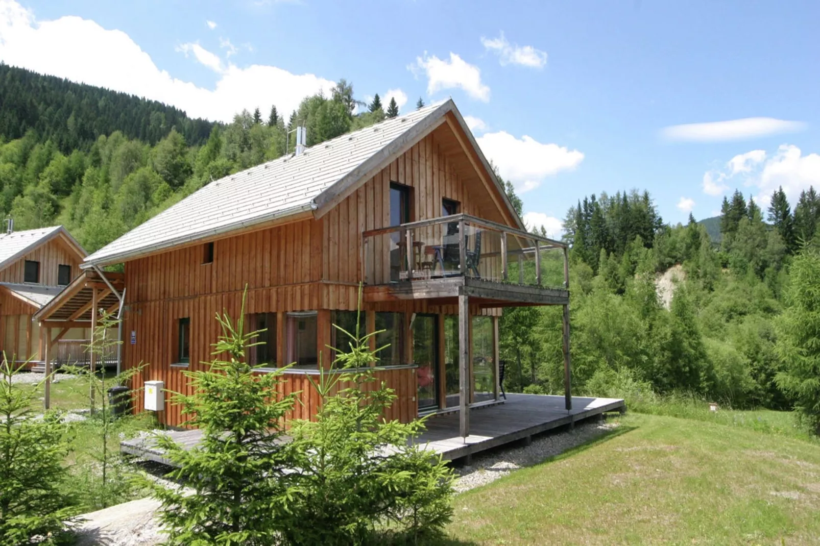 Chalet in Austria-Buitenkant zomer