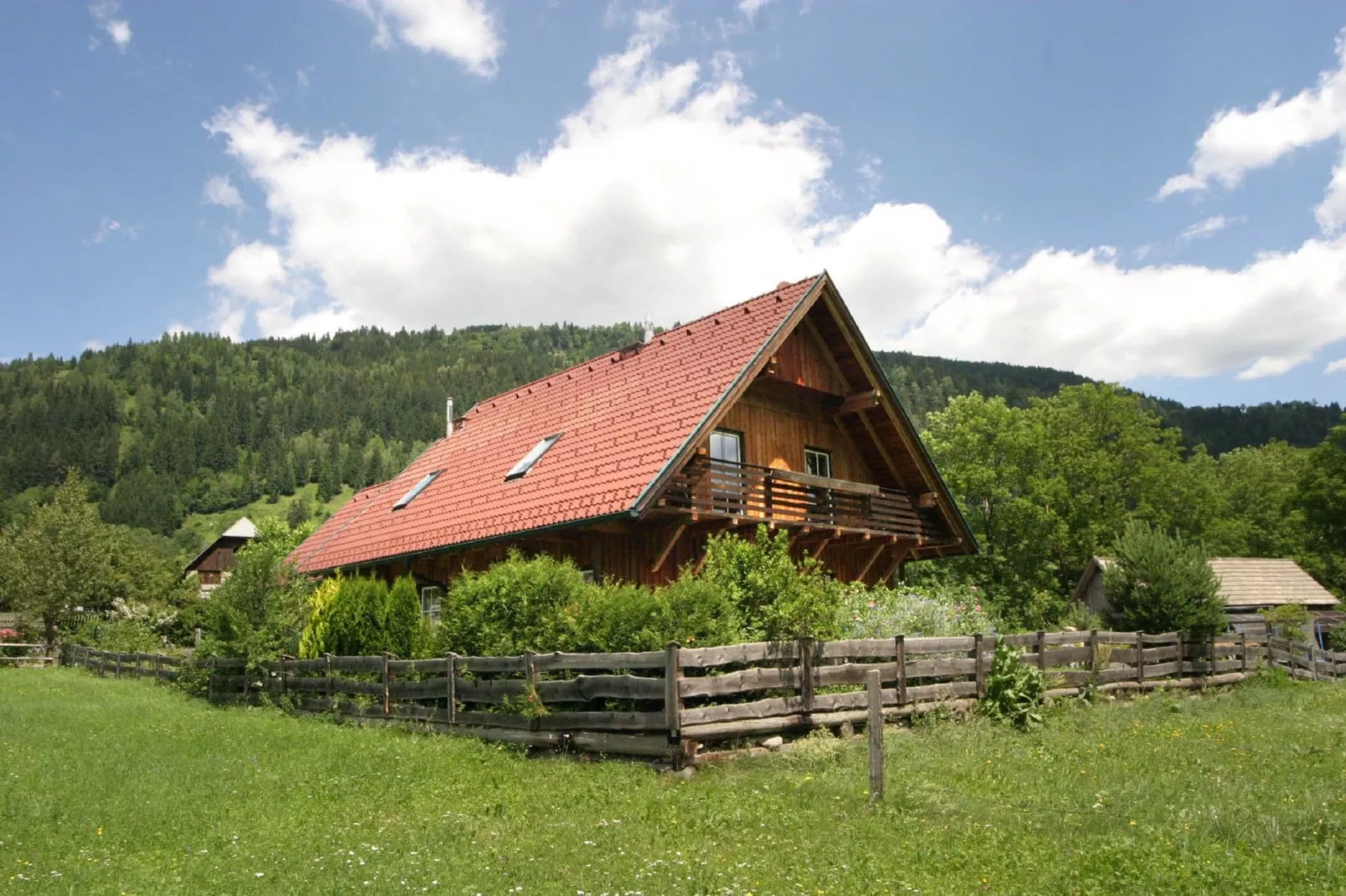 Chalet Eder-Buitenkant zomer