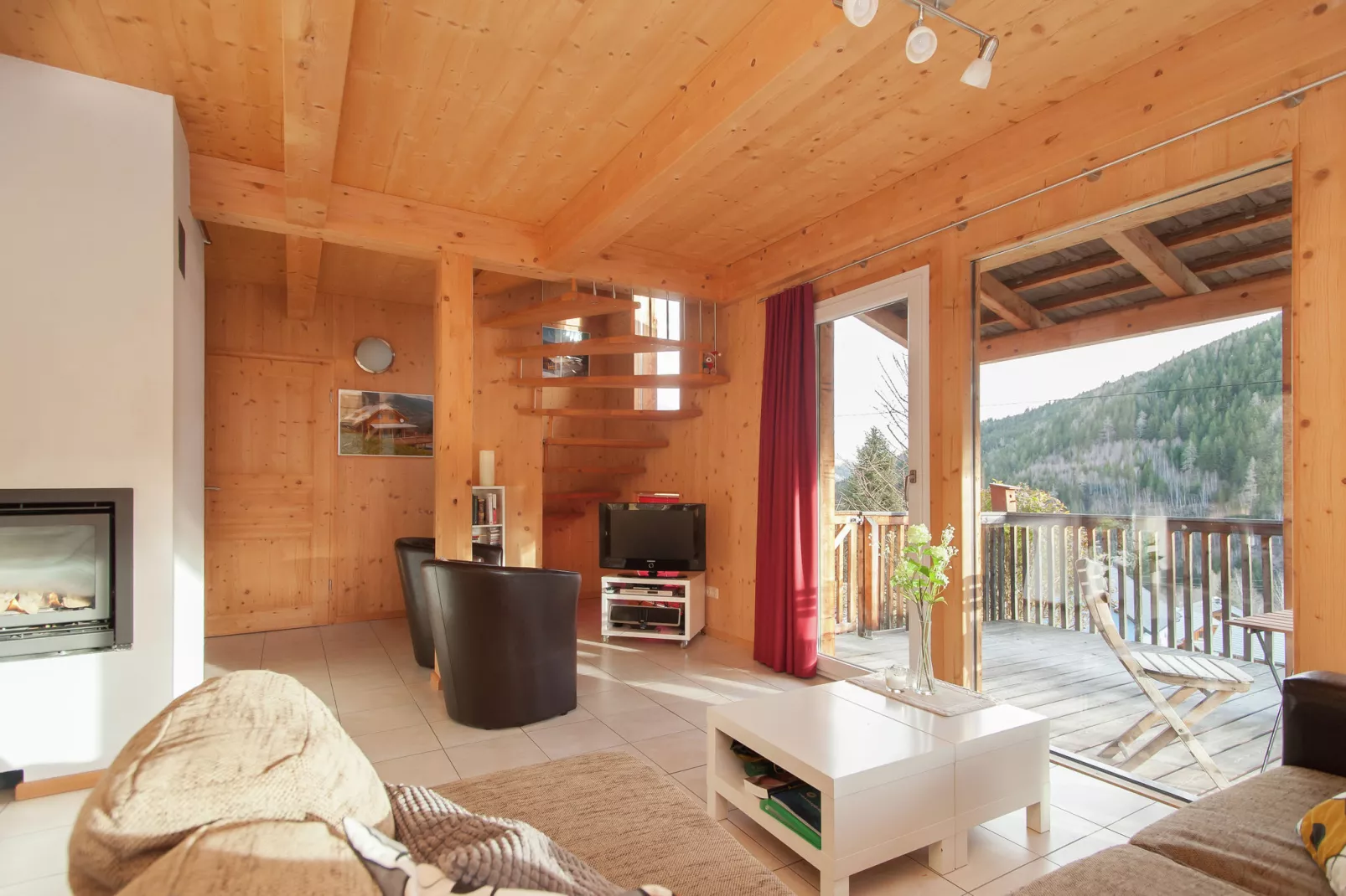 Chalet Sonn-Alm-Woonkamer