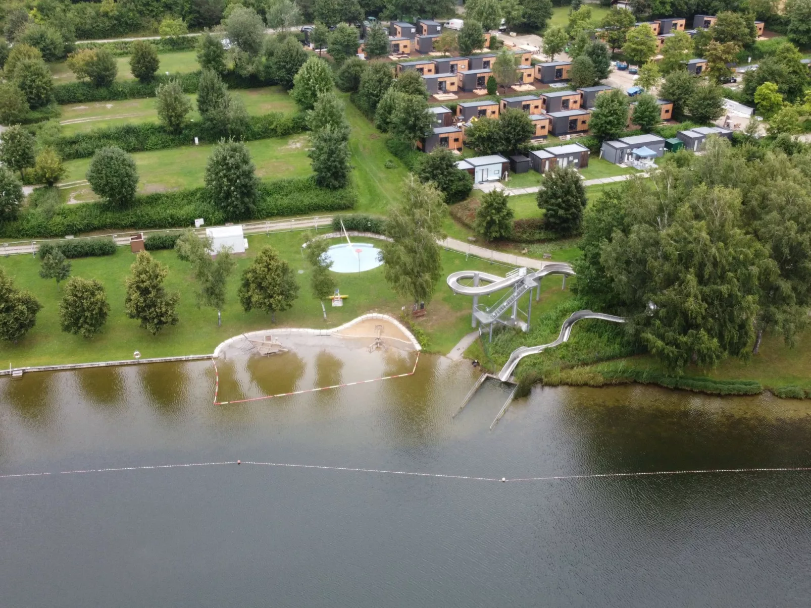 Tiny Haus Auszeit Am See-Buiten