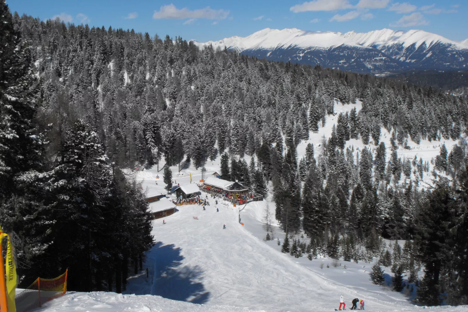 Almdorf Stadl 160-Gebied winter 20km