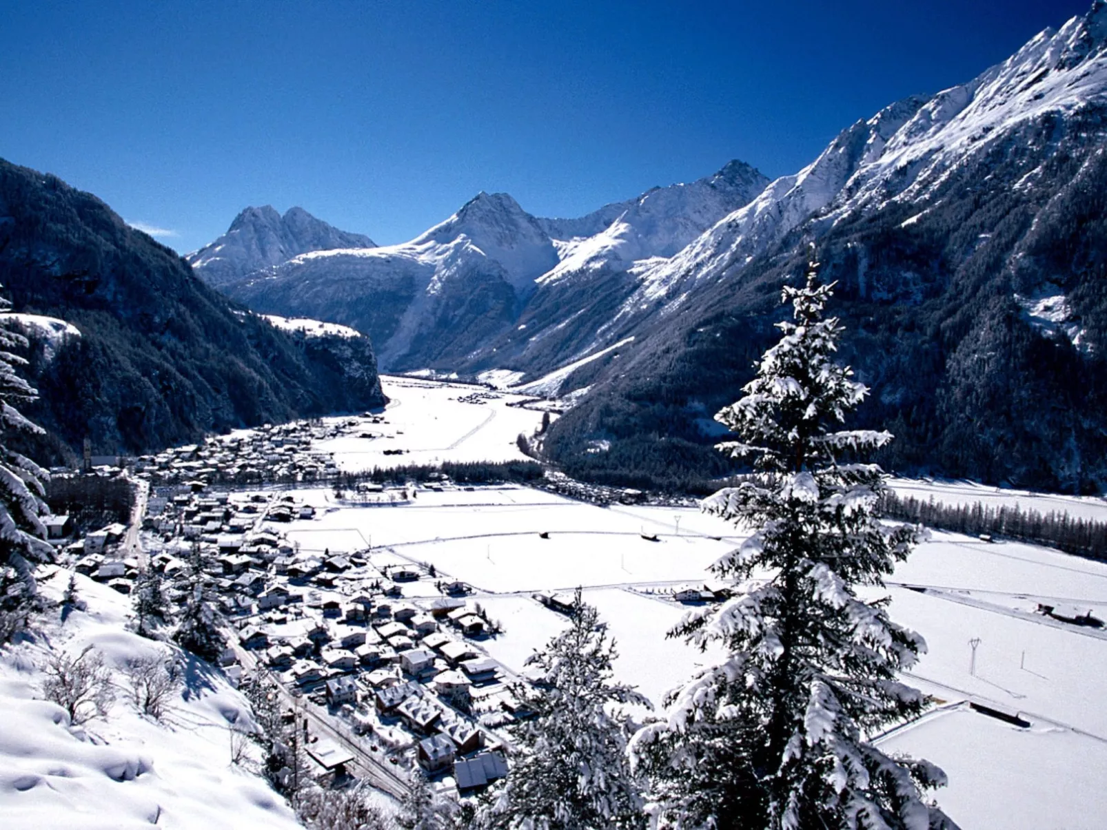 Alpenglühen-Omgeving