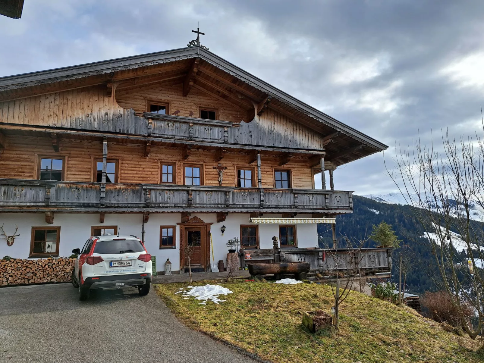 Bergpanorama-Buiten