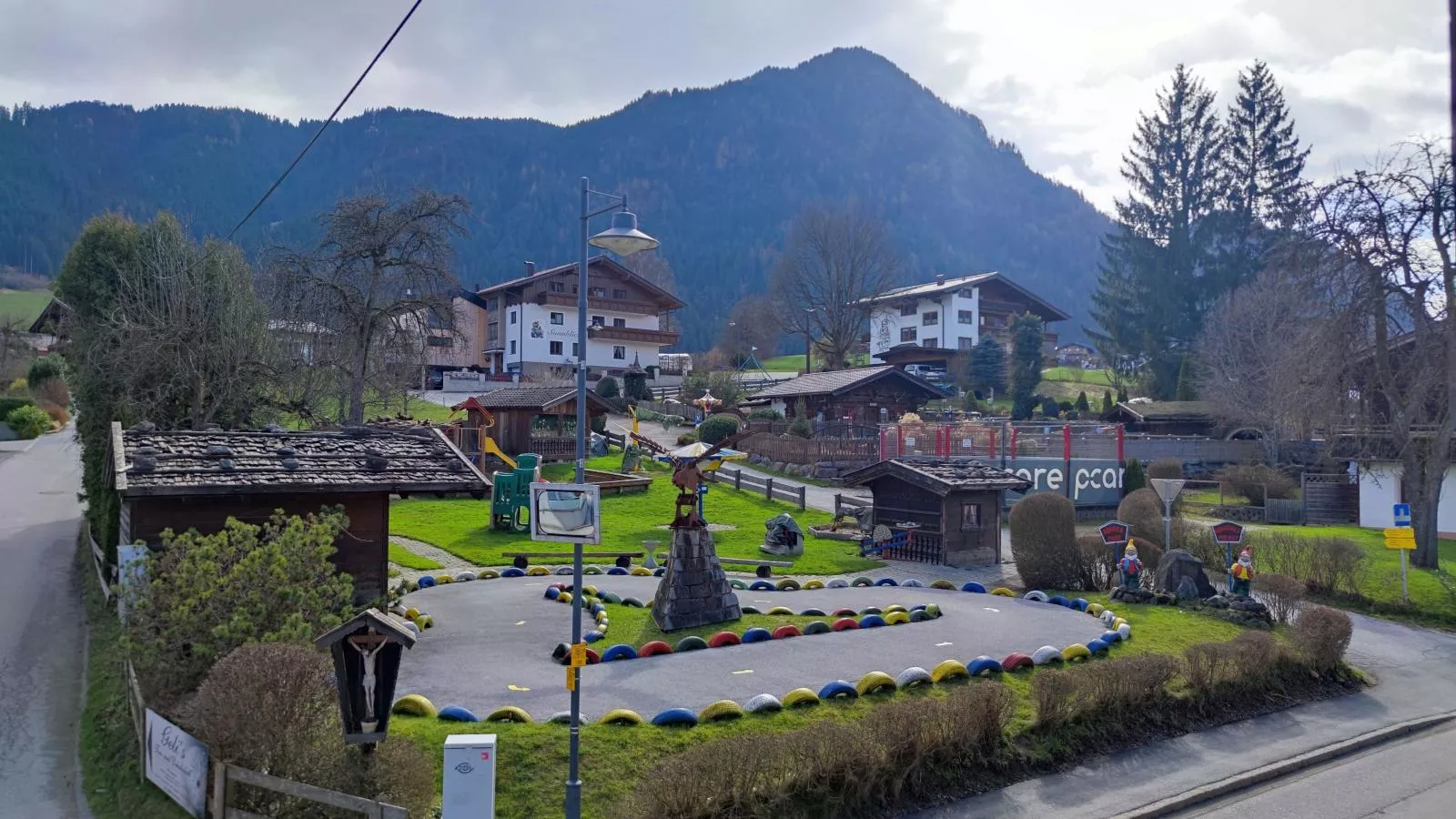 Bauernhof Seppen-Gebieden zomer 1km