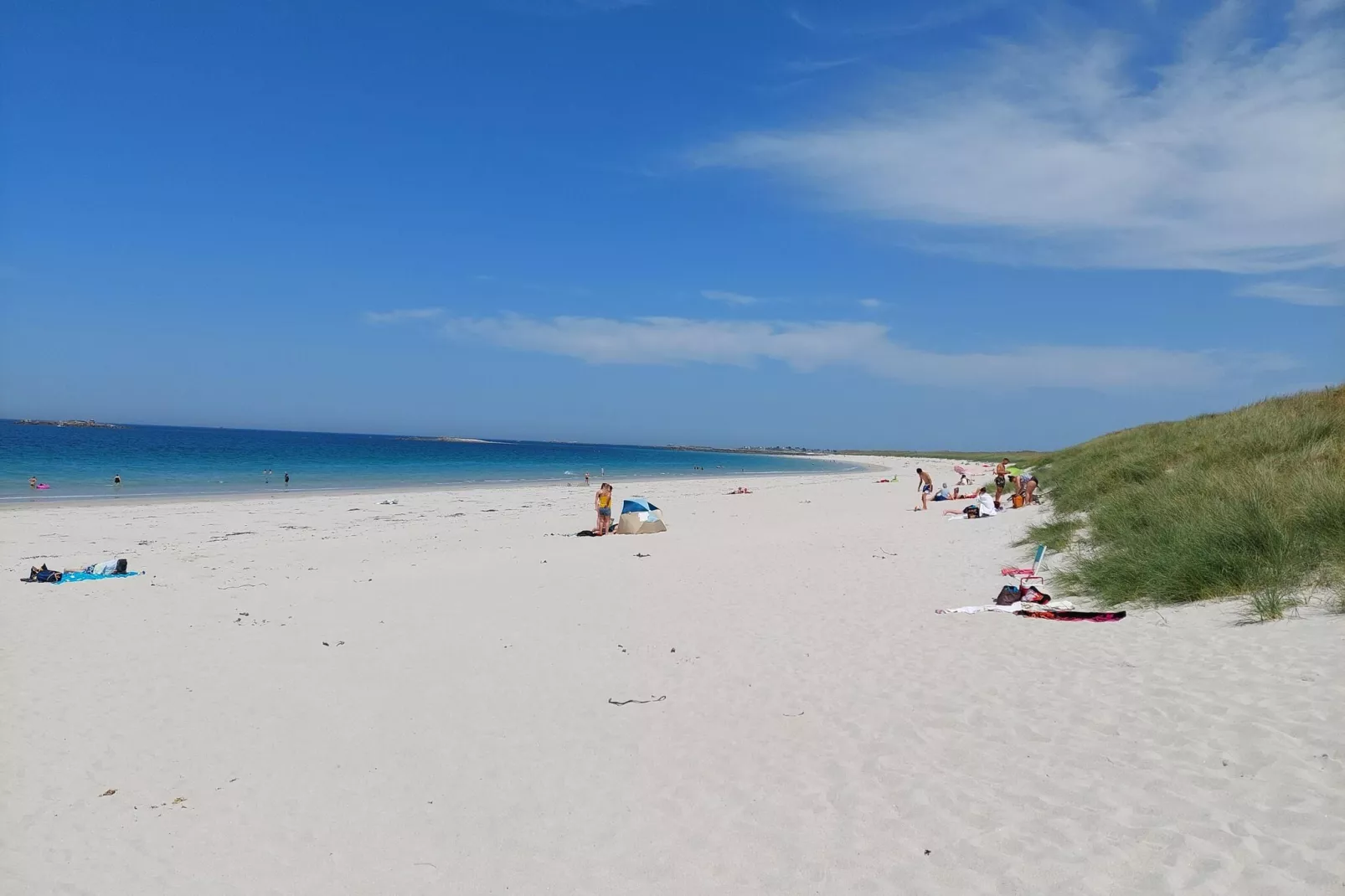 Natursteinhaus Plouguerneau-Gebieden zomer 5km