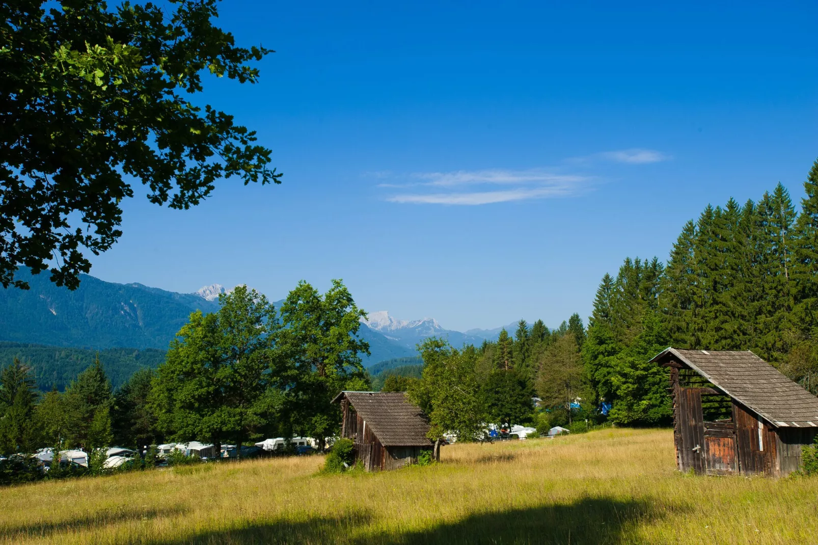 Resort Pressegger See 4-Gebieden zomer 1km