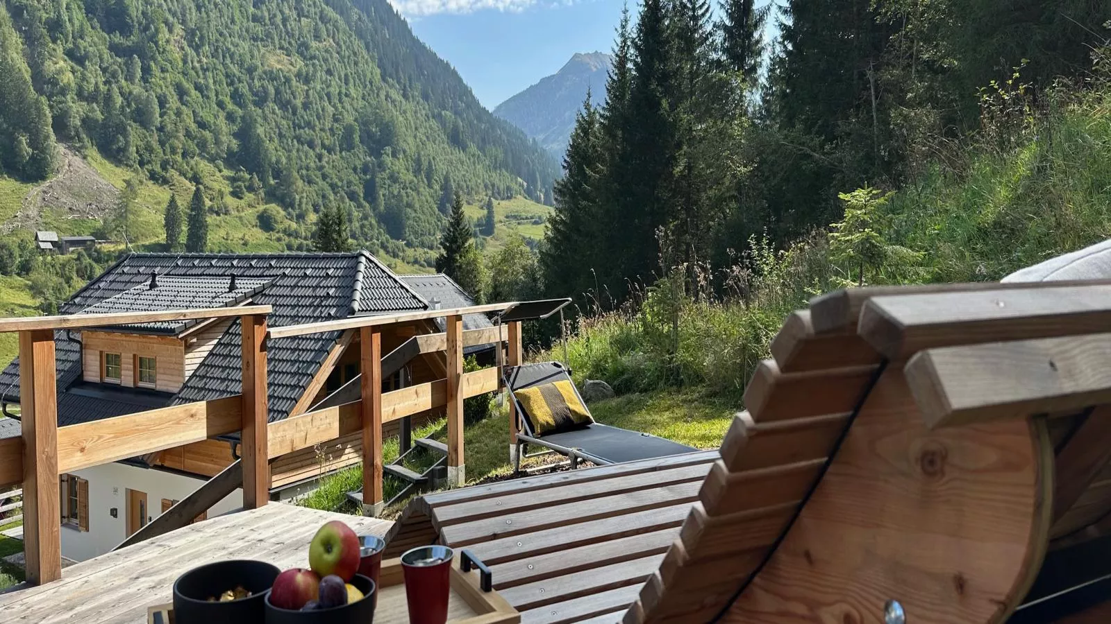 Chalet Hirschblick-Terrasbalkon