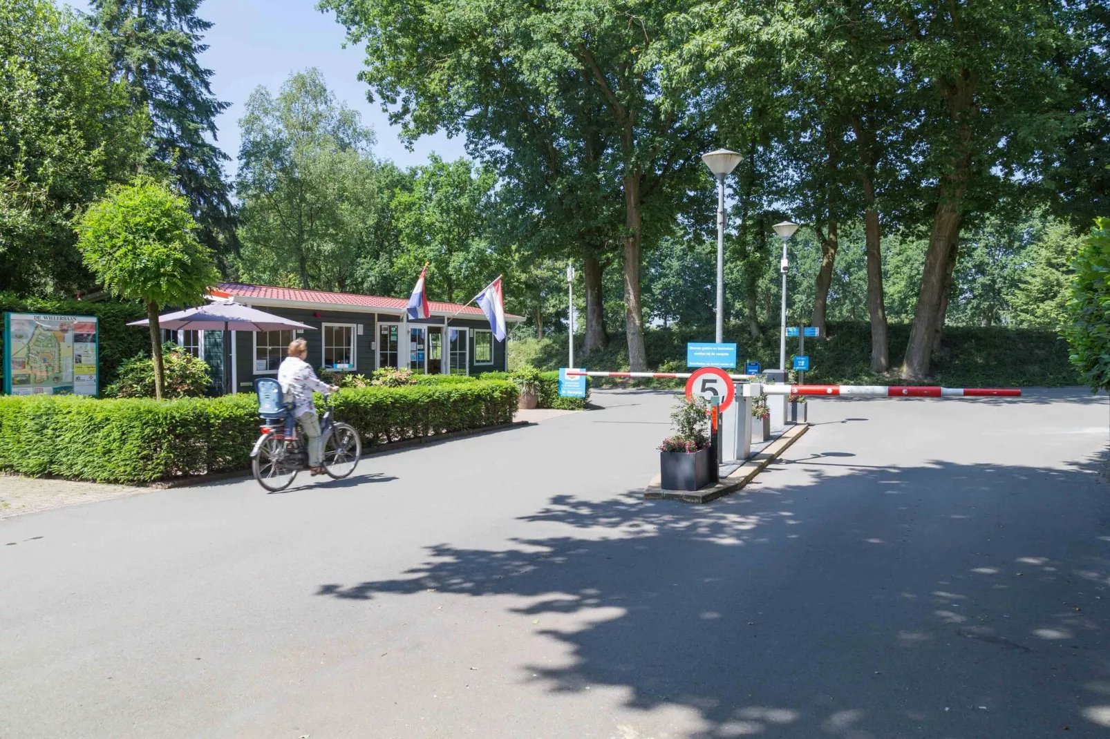 Recreatiepark De Wielerbaan 2-Gebieden zomer 1km