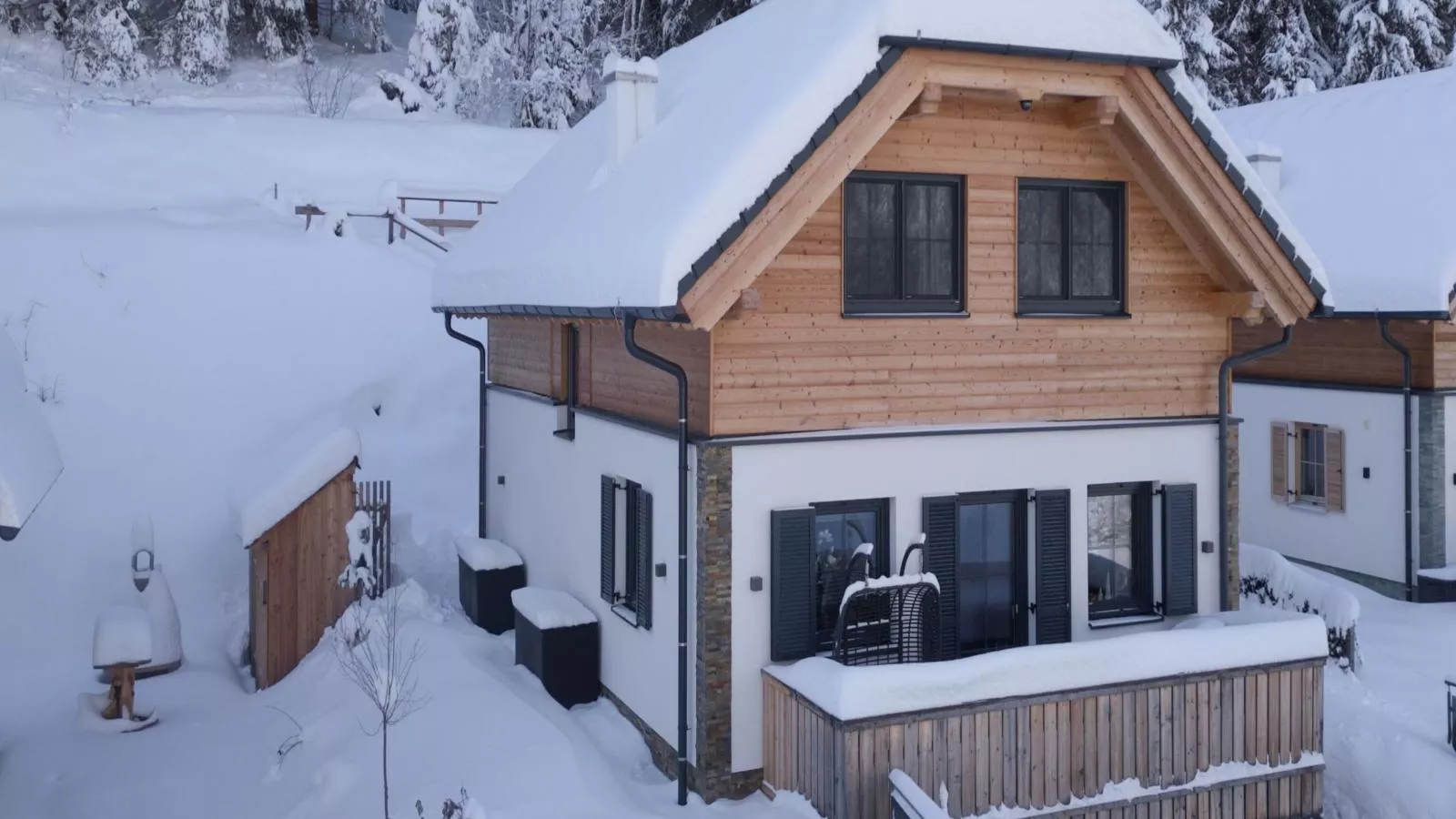 Chalet Hirschblick-Exterieur winter