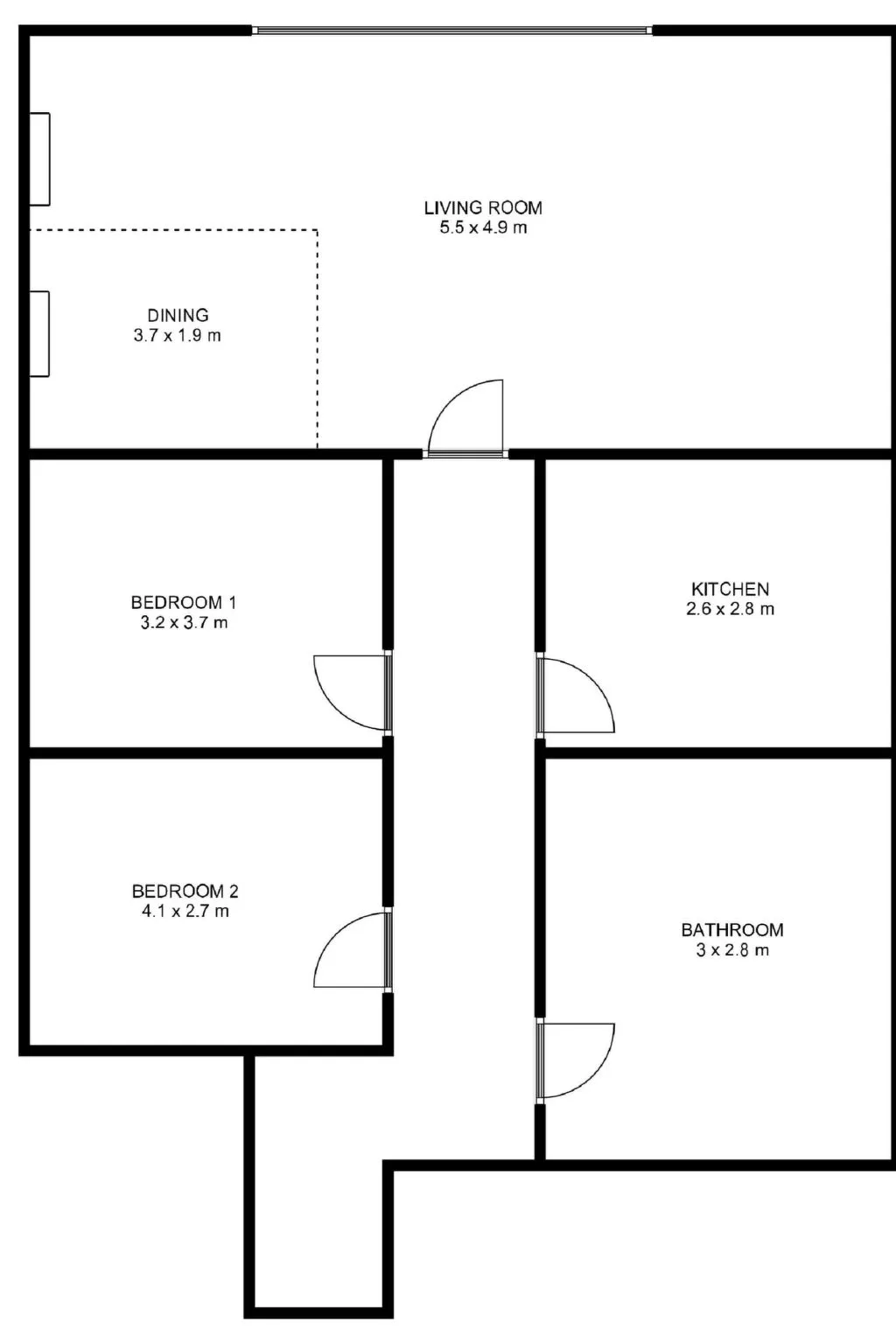 Harbour Penthouse-Binnen