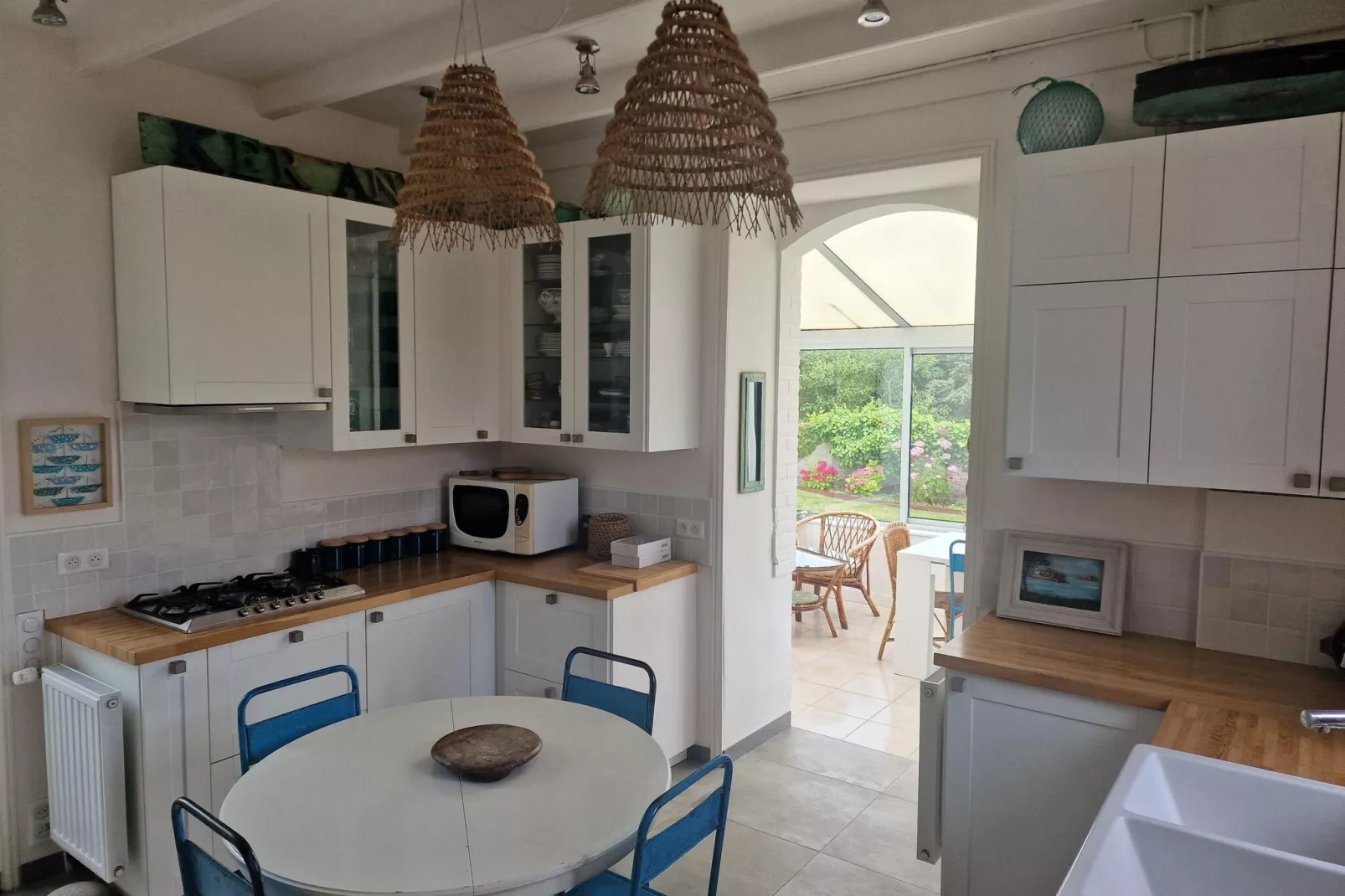 Holiday home in Plougasnou Baie de Morlaix-Keuken