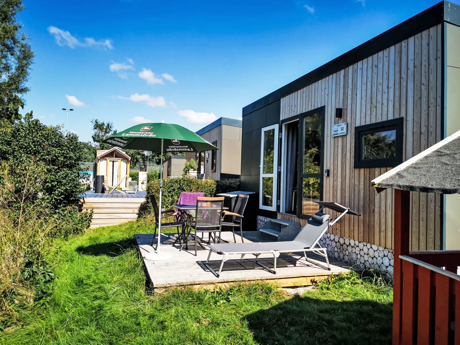 Tiny Haus Sonnendeck-Buiten