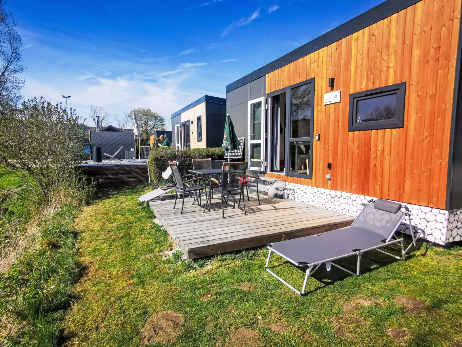 Tiny Haus Sonnendeck-Buiten