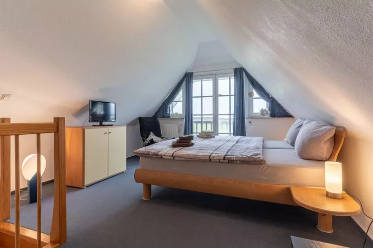 Ferienwohnung Langeneß-Slaapkamer