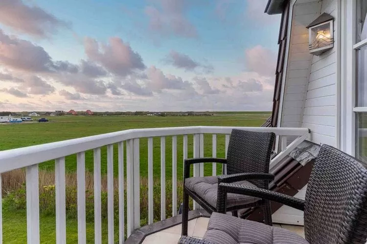 Ferienwohnung Langeneß St Peter-Ording-Terrasbalkon