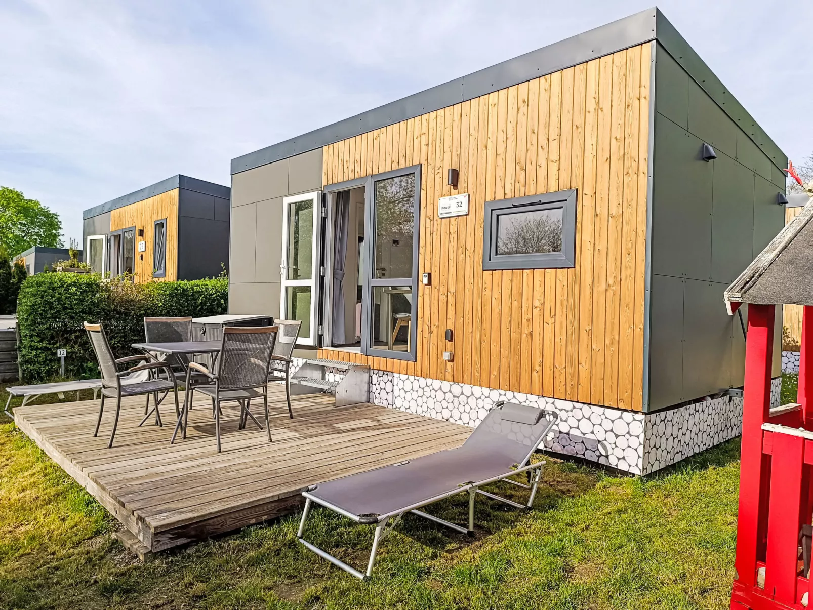 Tiny Haus Sonnendeck-Buiten