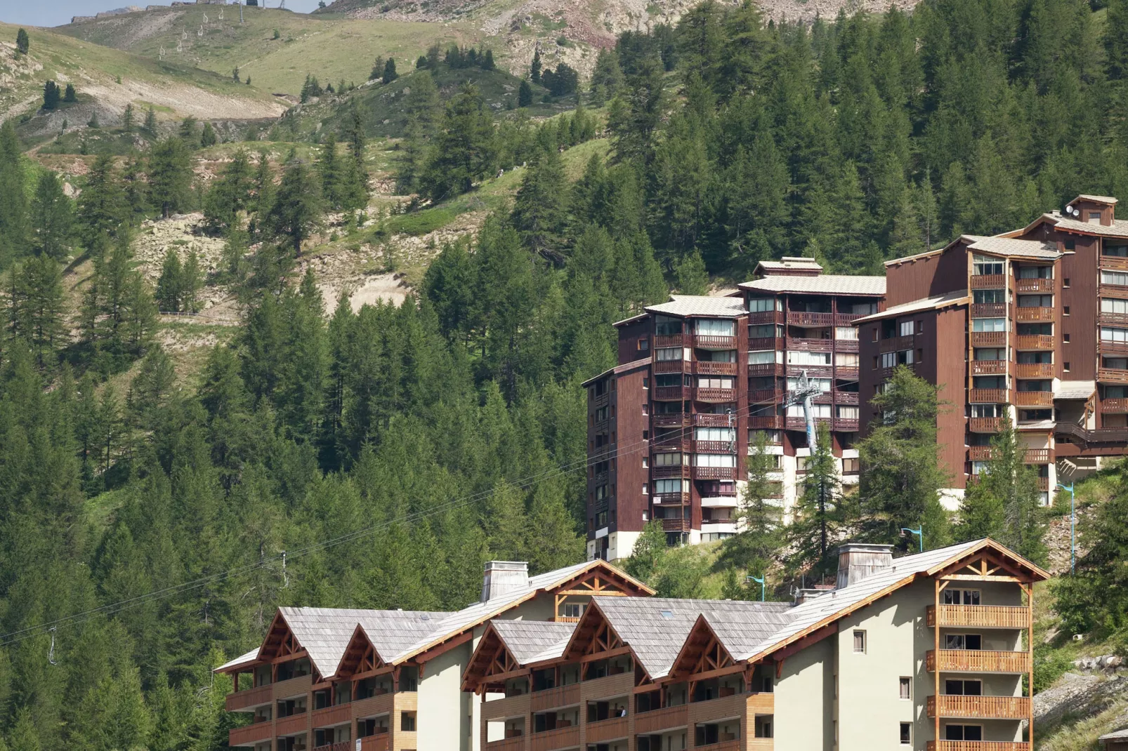 Les Terrasses d'Isola 2-Gebieden zomer 1km