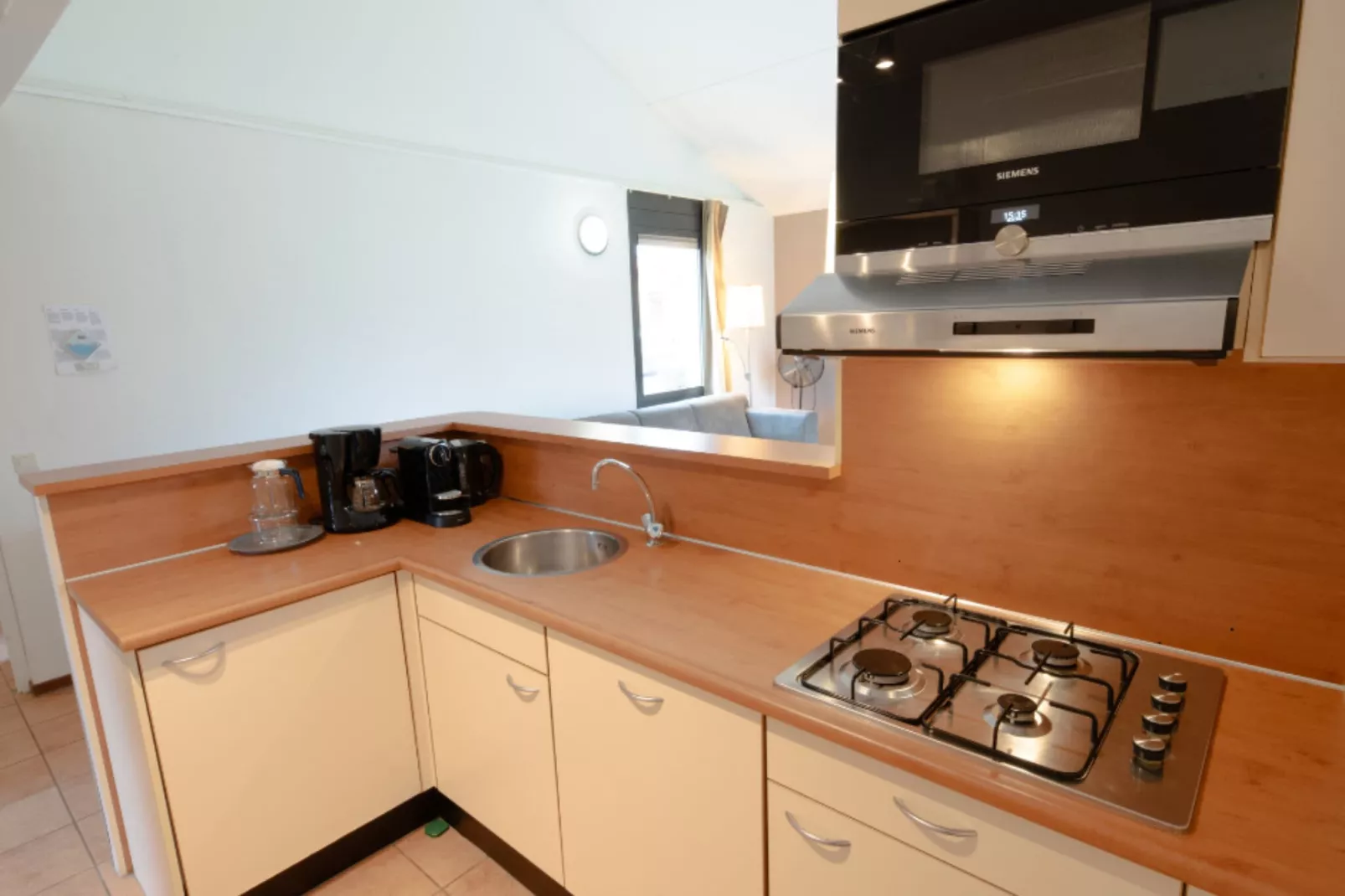 Premium bungalow – max 4 personen – nummer 78-Keuken