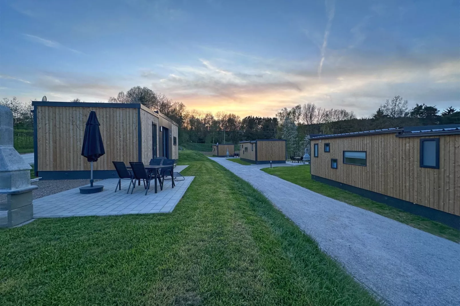 FERIENDORF SEEBLICK - Tiny Chalet am Eixendorfer See