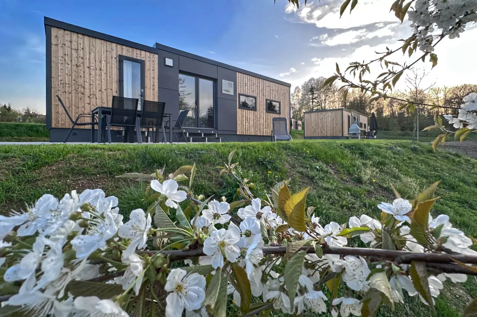 FERIENDORF SEEBLICK - Tiny Chalet am Eixendorfer See