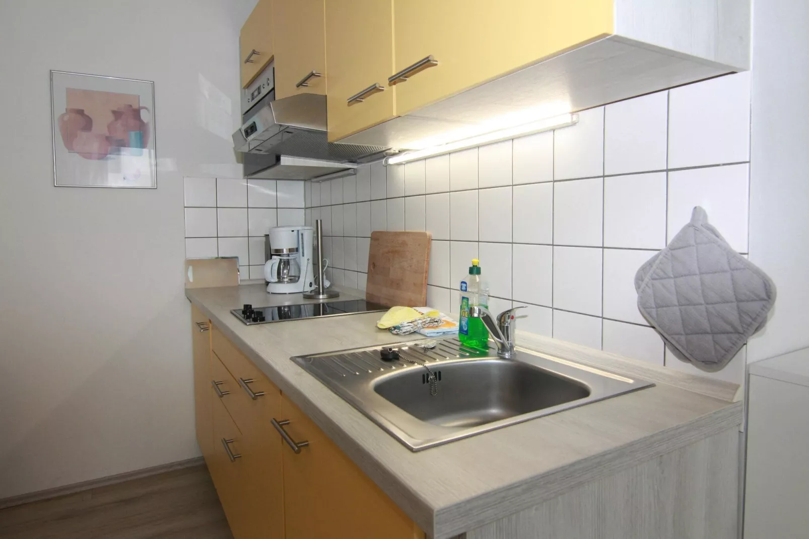 Ferienwohnung Großer Seestern Wiek-Wohnung 4-Keuken