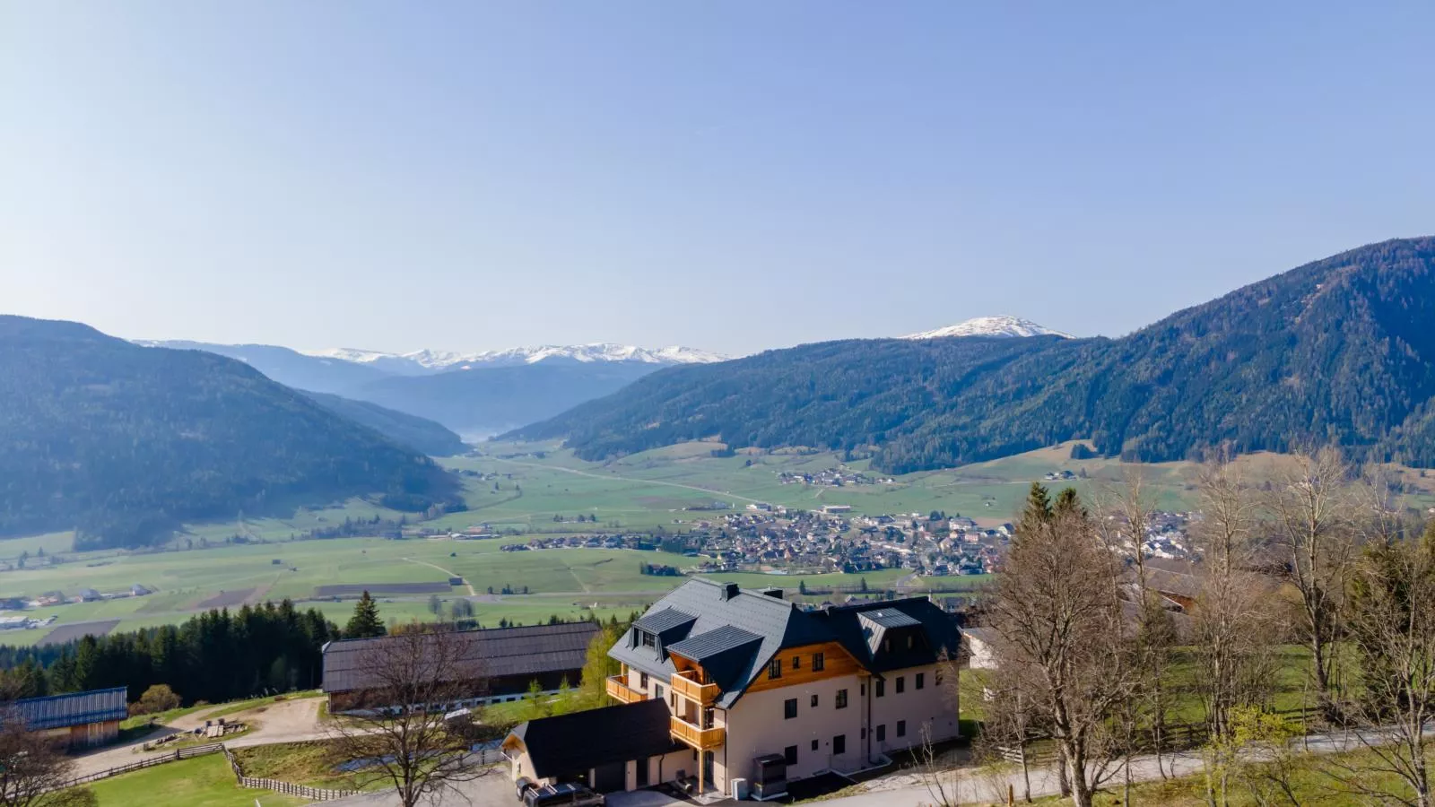 Lärchenhof Top 303-Gebieden zomer 1km