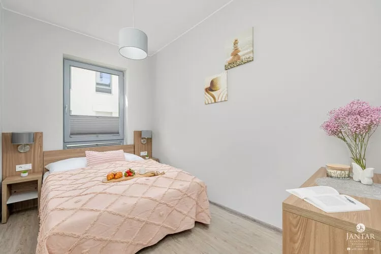 Apartament Grunwaldzka 12d/13 Pobierowo-Slaapkamer