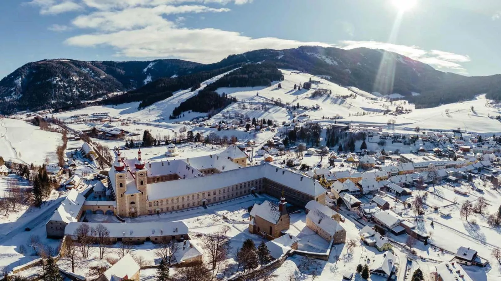 Grebenzen Lodge 55-Gebied winter 5km