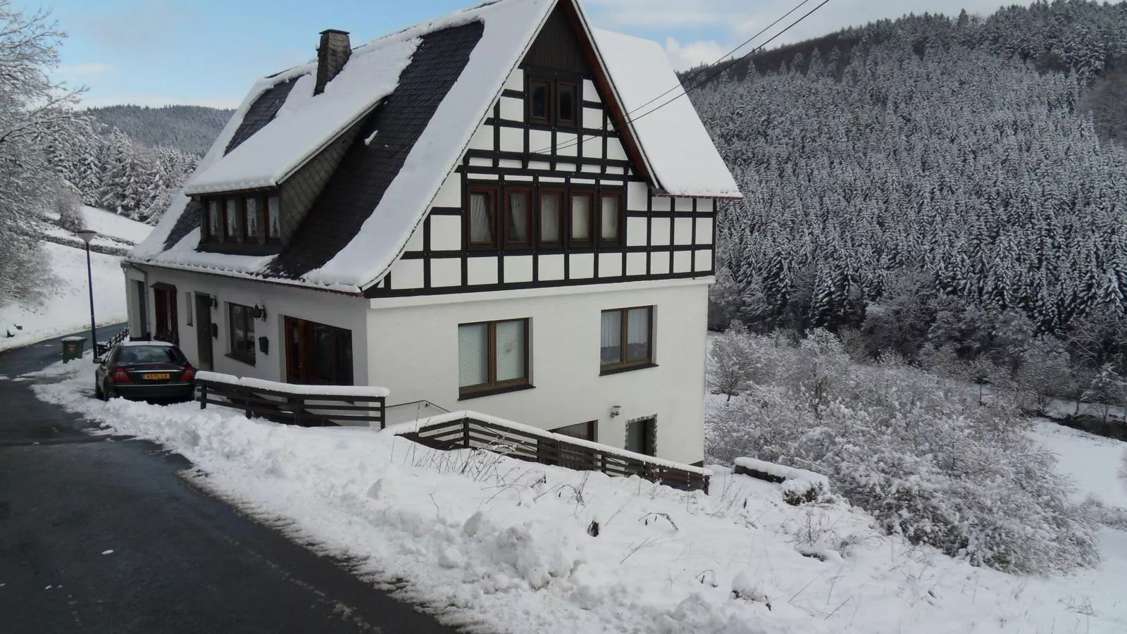 Kurhaus am Nordenau - 10 pers-Exterieur winter