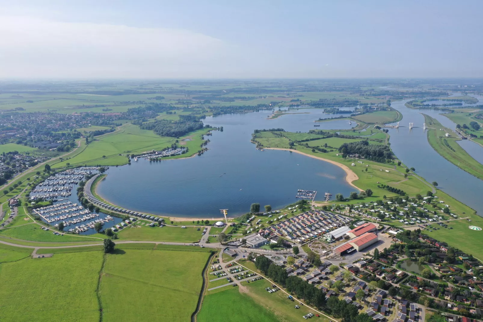 Vakantiepark Eiland van Maurik 2-Gebieden zomer 1km