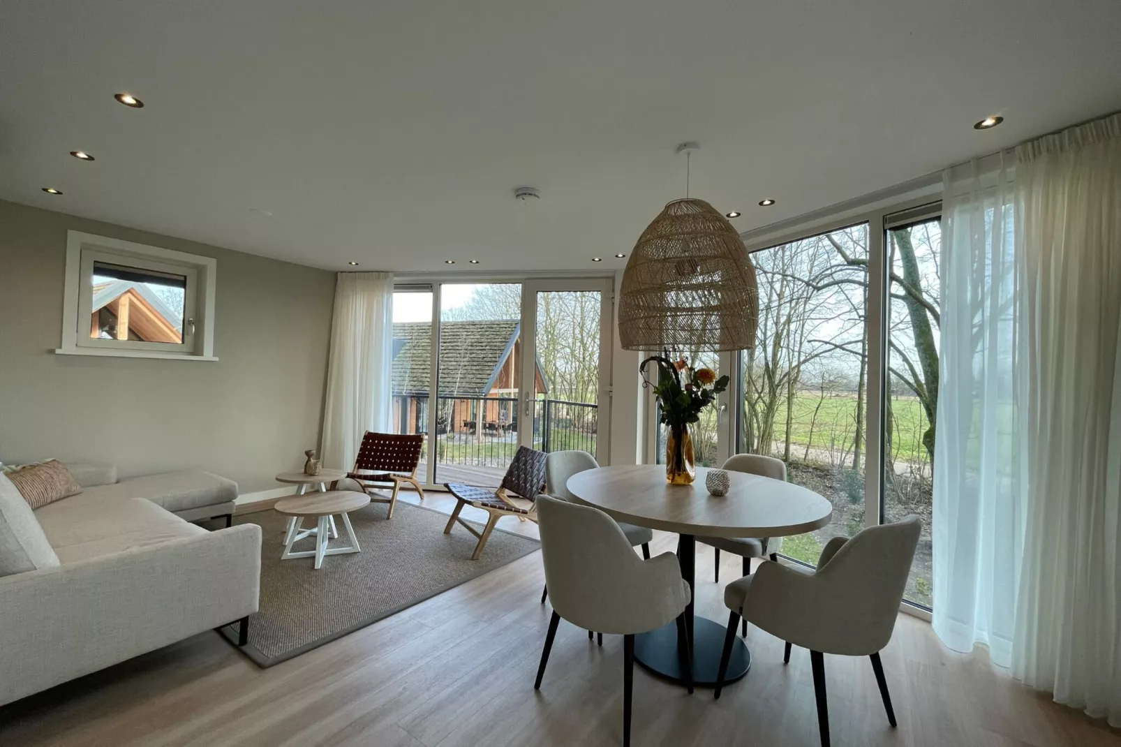 Natuur Villa  4 personen-Woonkamer