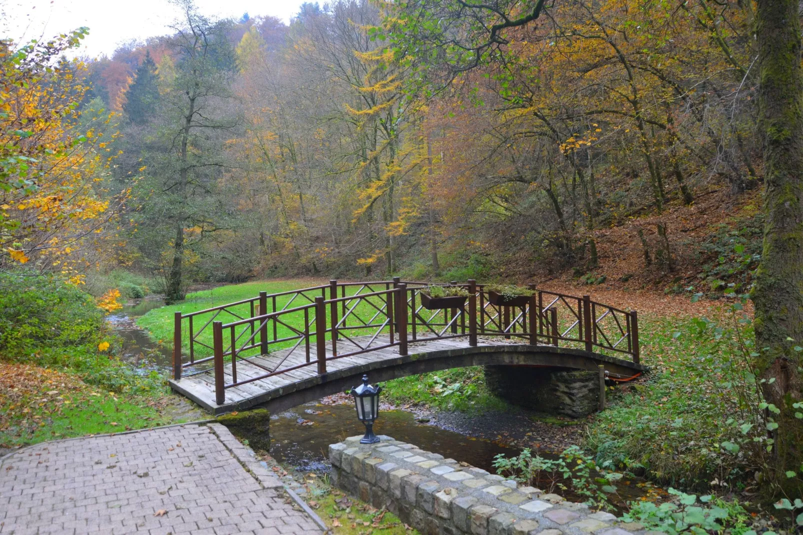 Le Vieux Moulin-Gebieden zomer 1km