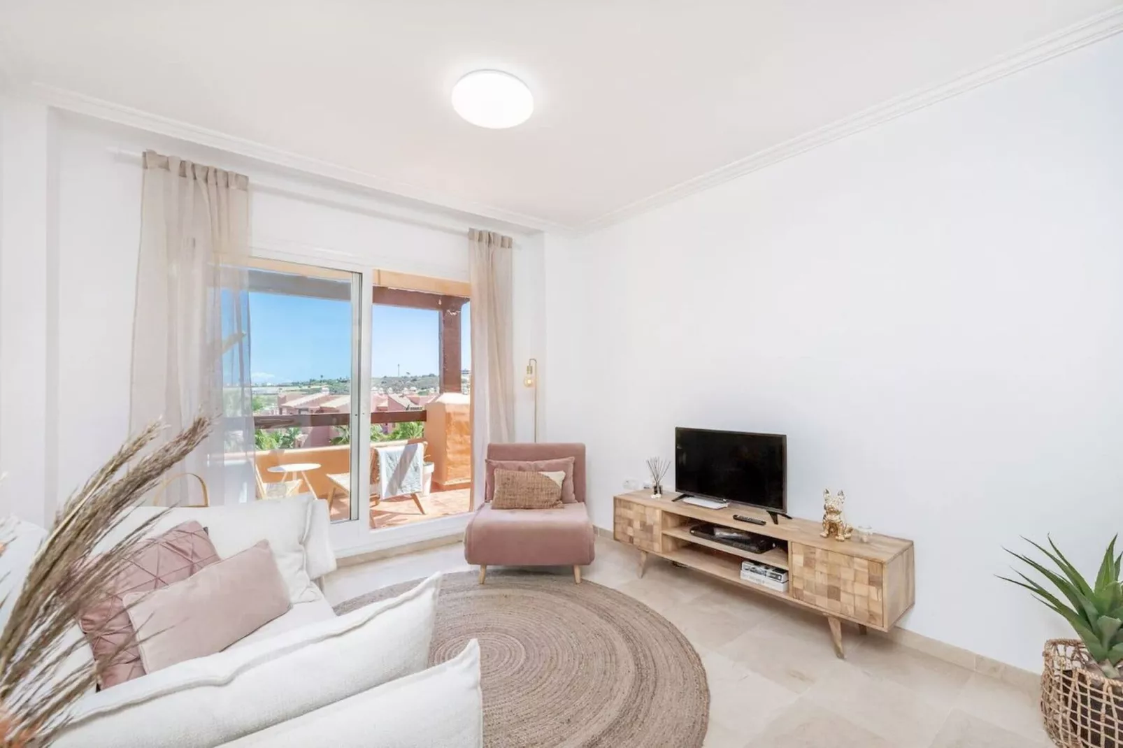 Penthouse Estepona-Woonkamer