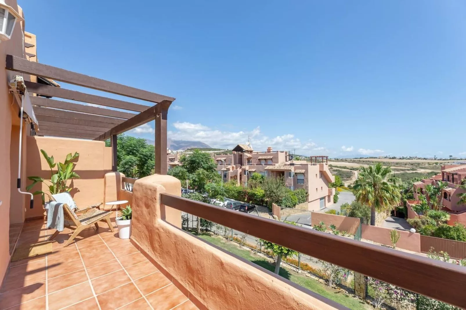 Penthouse Estepona-Uitzicht zomer