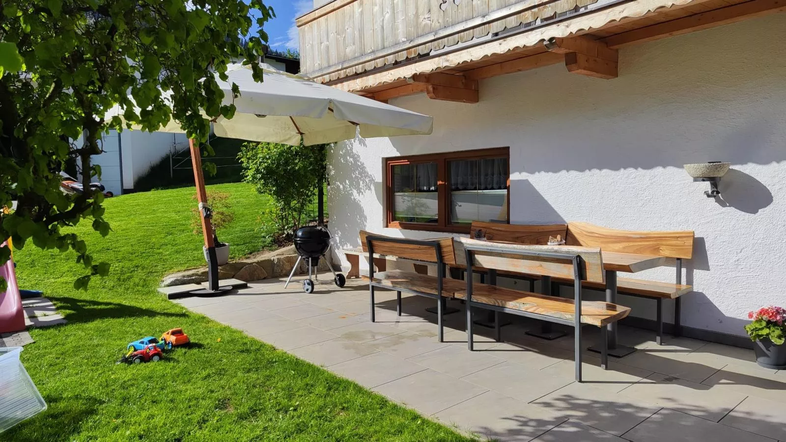 Kraftplatz am Litzlhof-Tuinen zomer