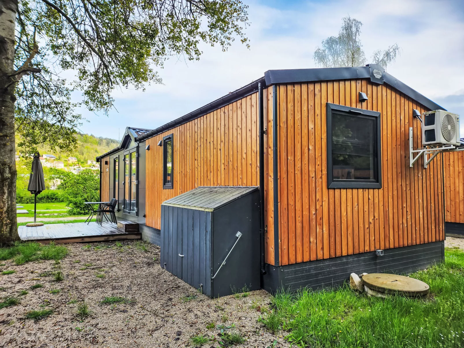 Tiny Haus Drei Burgen-Buiten