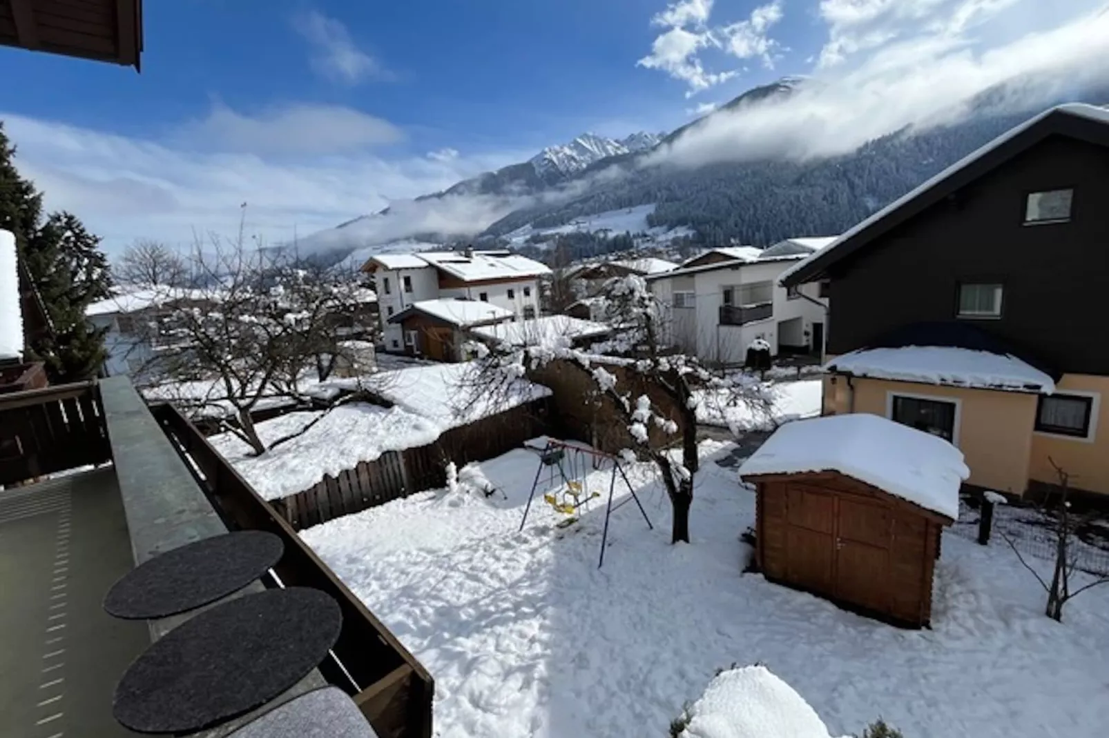 Apartmenthaus Nußbaumer-Uitzicht winter