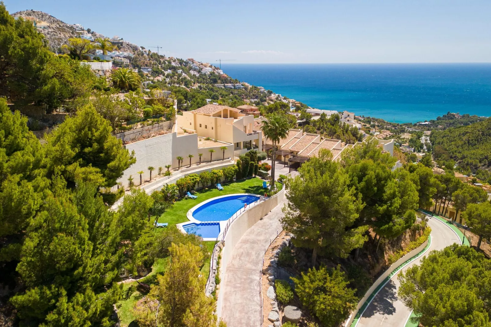 Casa Panorama Altea Hills-Gebieden zomer 1km