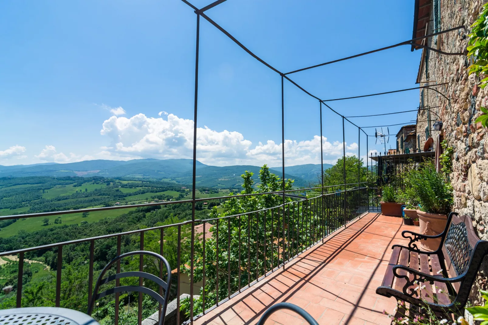 Vista dalla Terrazza-Uitzicht zomer