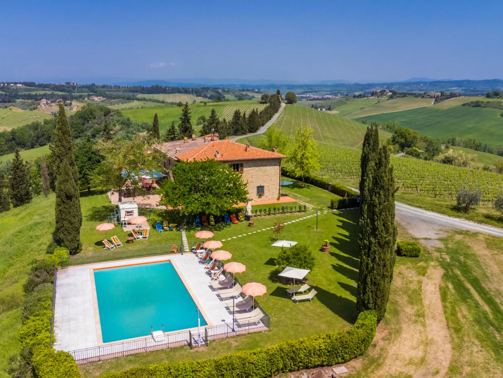 Casa Renai a San Gimignano-Buiten