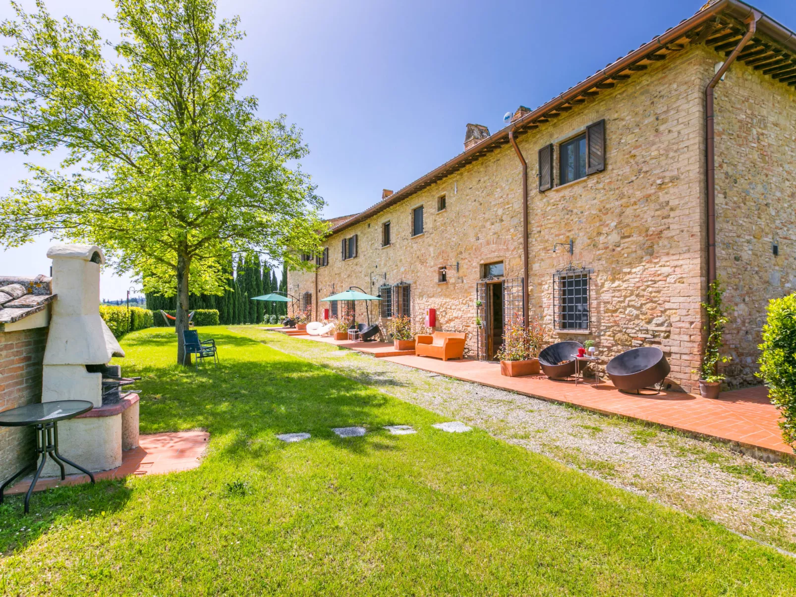 Casa Renai a San Gimignano-Buiten