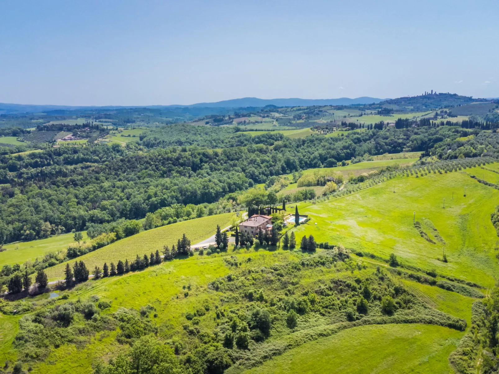 Casa Renai a San Gimignano-Buiten