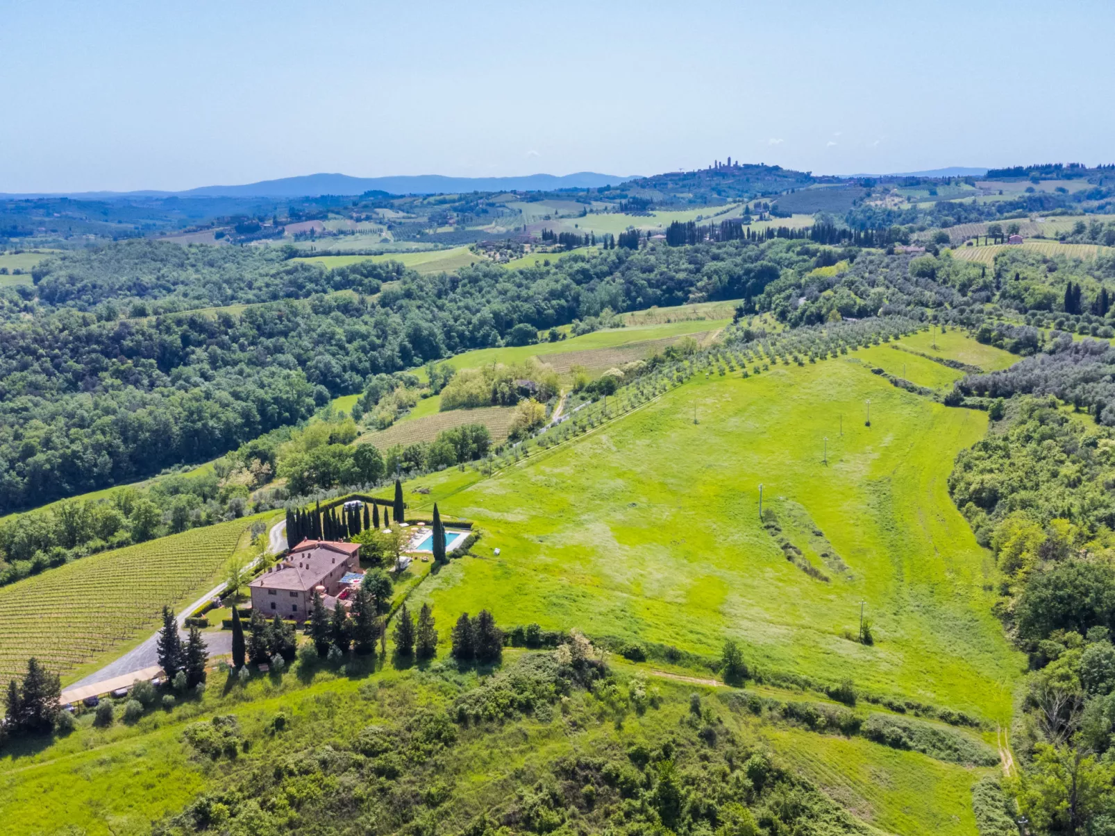 Casa Renai a San Gimignano-Buiten