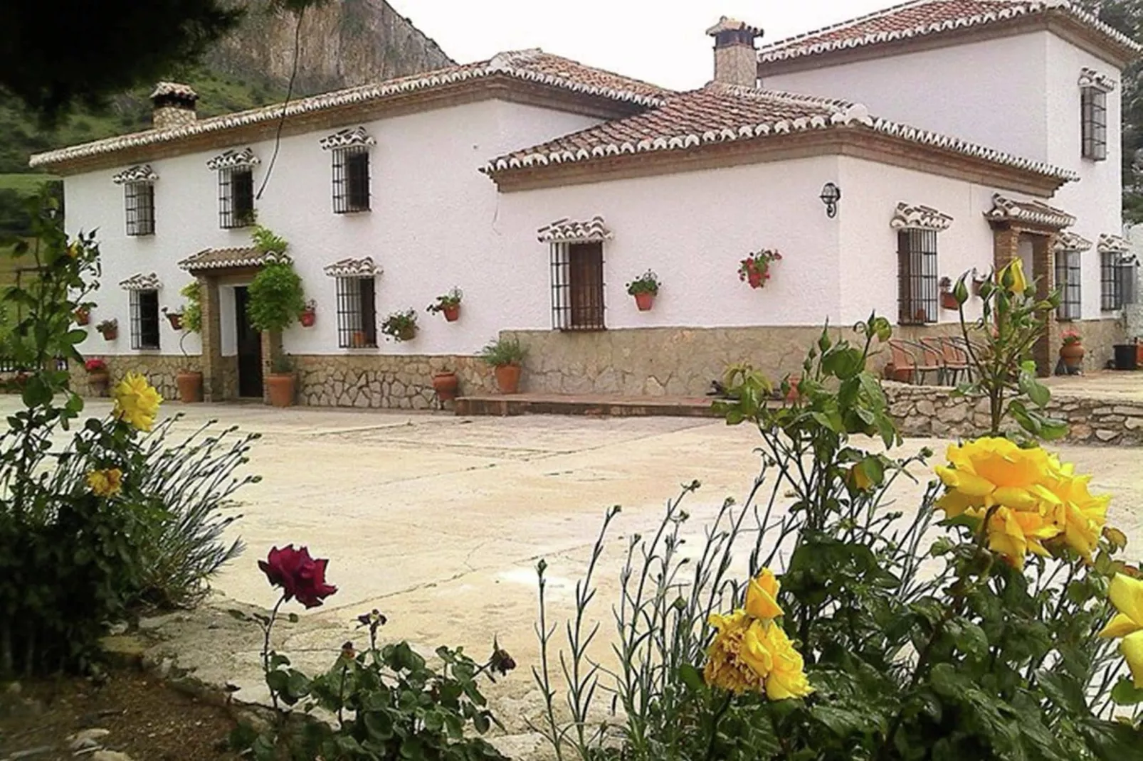 Cortijo Los Alazores-Tuinen zomer