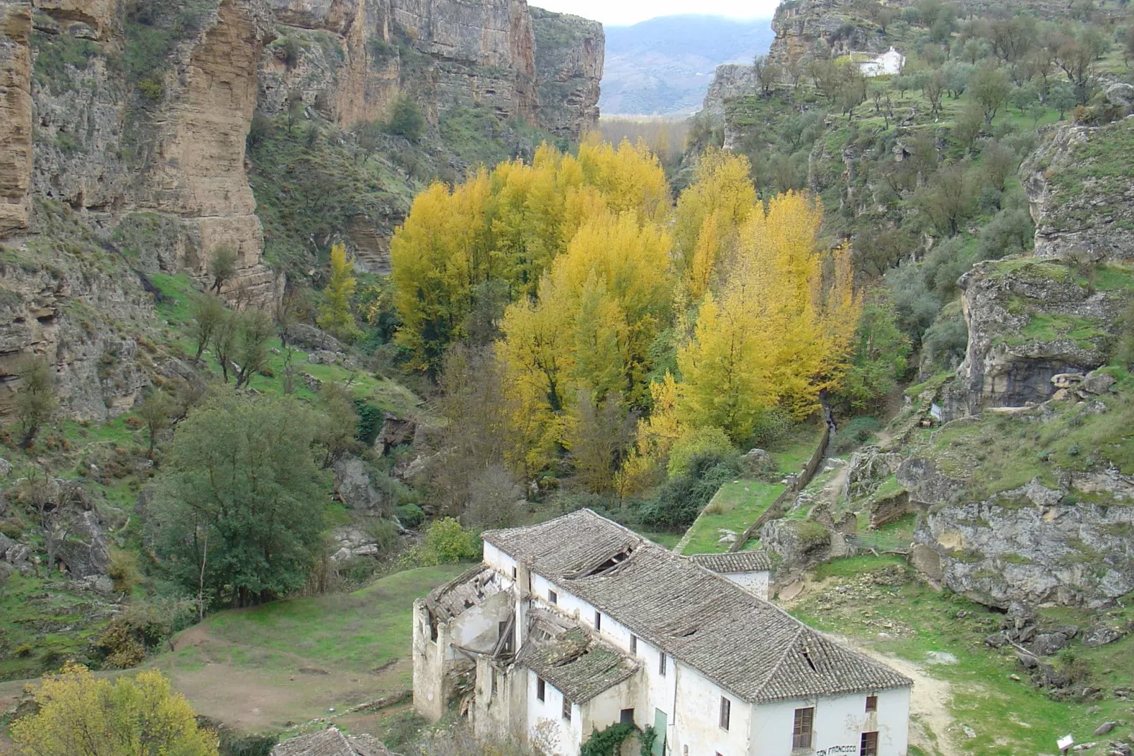 Cortijo Los Alazores-Gebieden zomer 20km