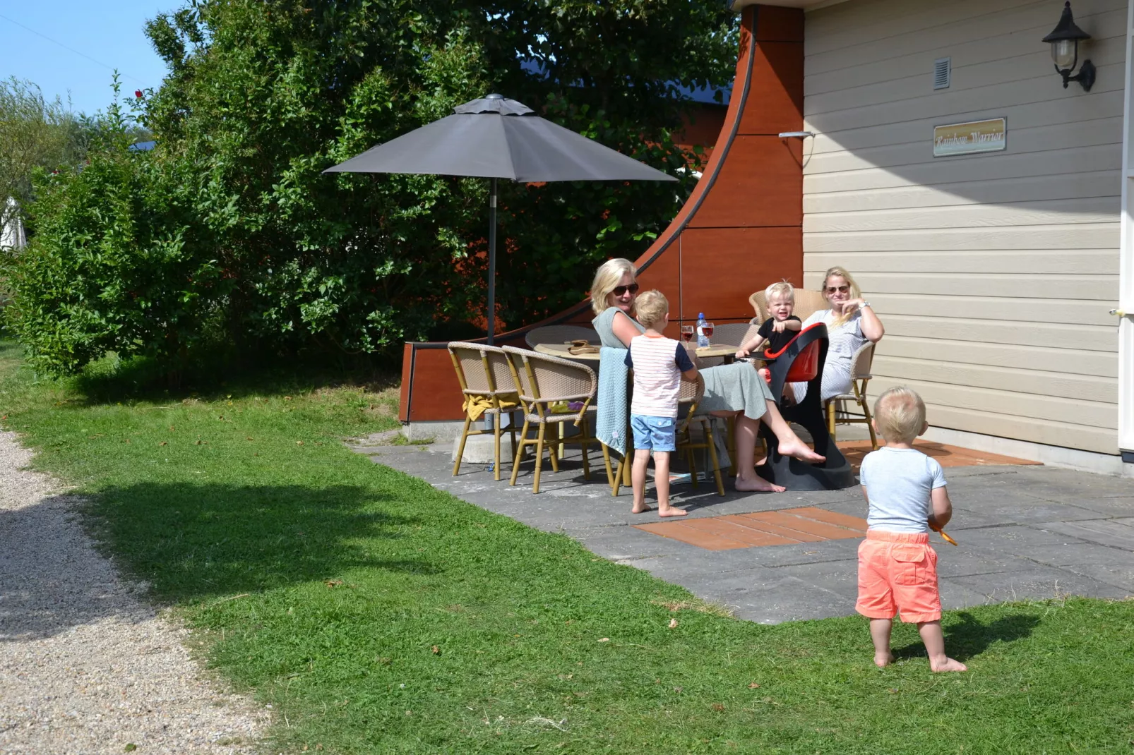 Strandpark Vlugtenburg 1-Tuinen zomer